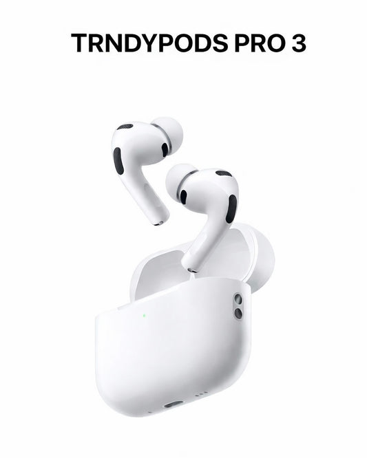 TrndyPods Pro (Latest Gen) with Advanced Features | 1-Year Warranty