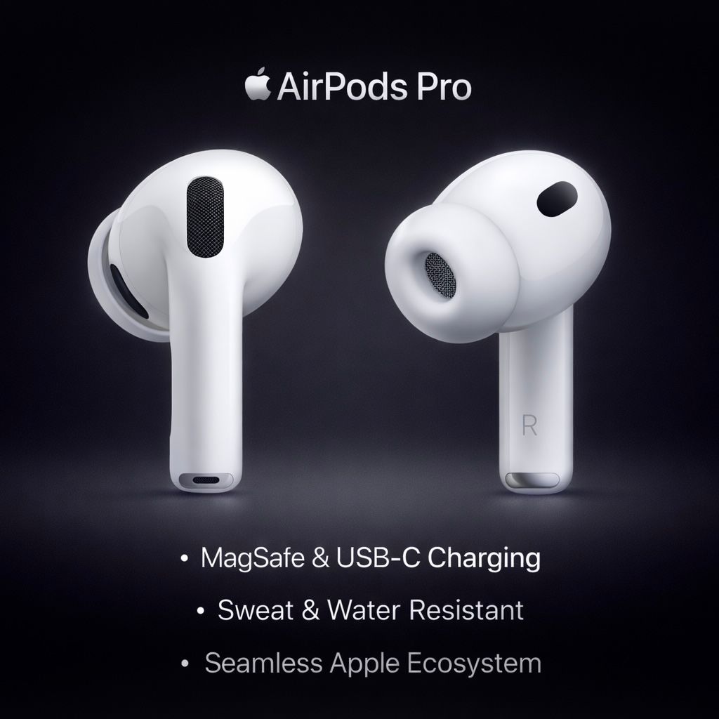 TrndyPods Pro (3rd Gen) | Essential Features & Reliable Performance | 6-Month Warranty